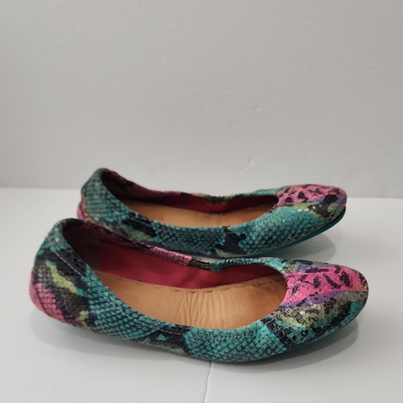 Tieks Shoes - Tieks Colorful Snakeskin Flats